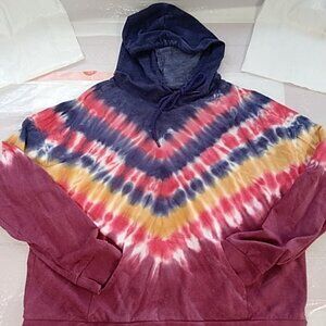 Women's tie dye hoodie size xl Miss Chevous